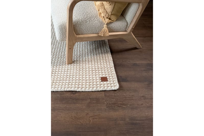 Mohardi Ullmatta 200x300 cm Rektangulär - Linne - Textil & mattor - Mattor - Modern matta - Ullmatta
