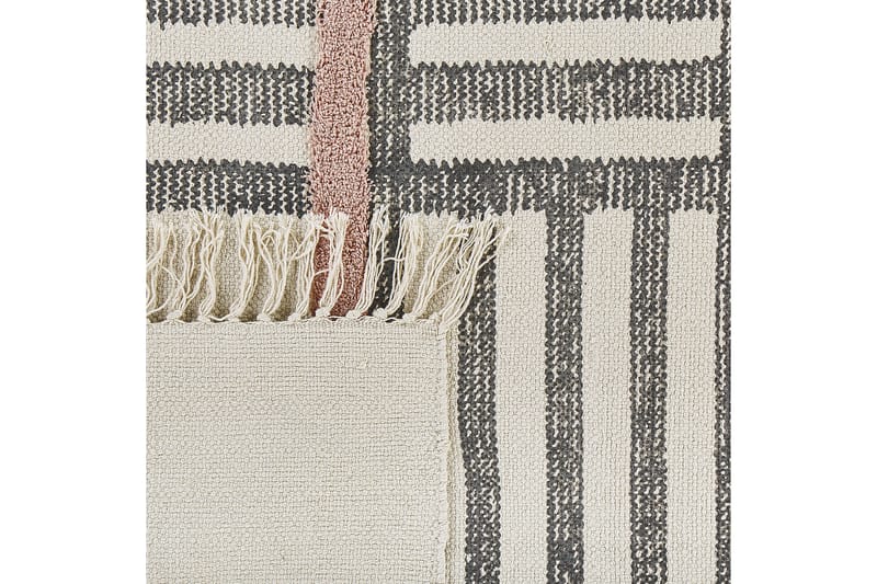 Muradiye Ryamatta 140x200 cm - Beige - Textil & mattor - Mattor - Modern matta - Bomullsmatta