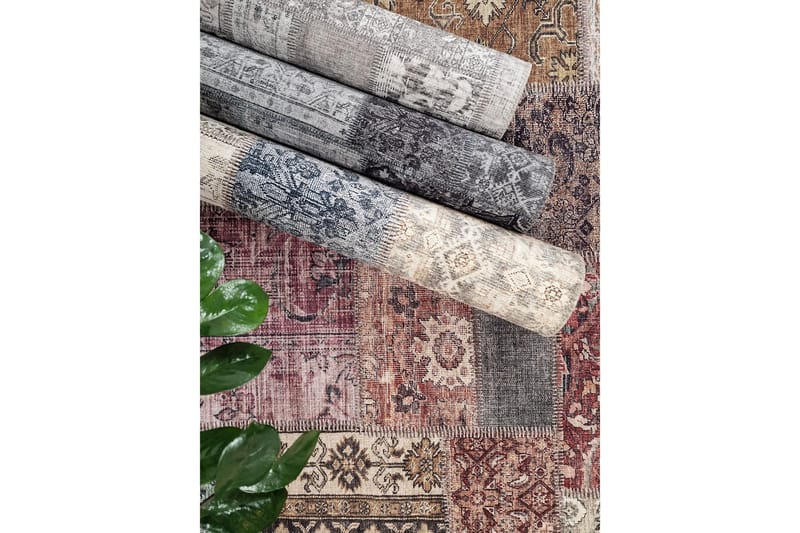 Patchwork Wiltonmatta 80x300 cm - Flerfärgad - Textil & mattor - Mattor - Orientaliska mattor - Patchwork matta
