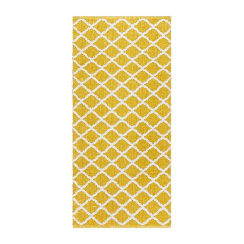 Plastmatta Hilma Wave, 70x250 cm, Gul