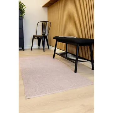 Plastmatta Hilma Plain - 70x300 cm, Rosa - Textil & mattor - Mattor - Modern matta - Wiltonmattor