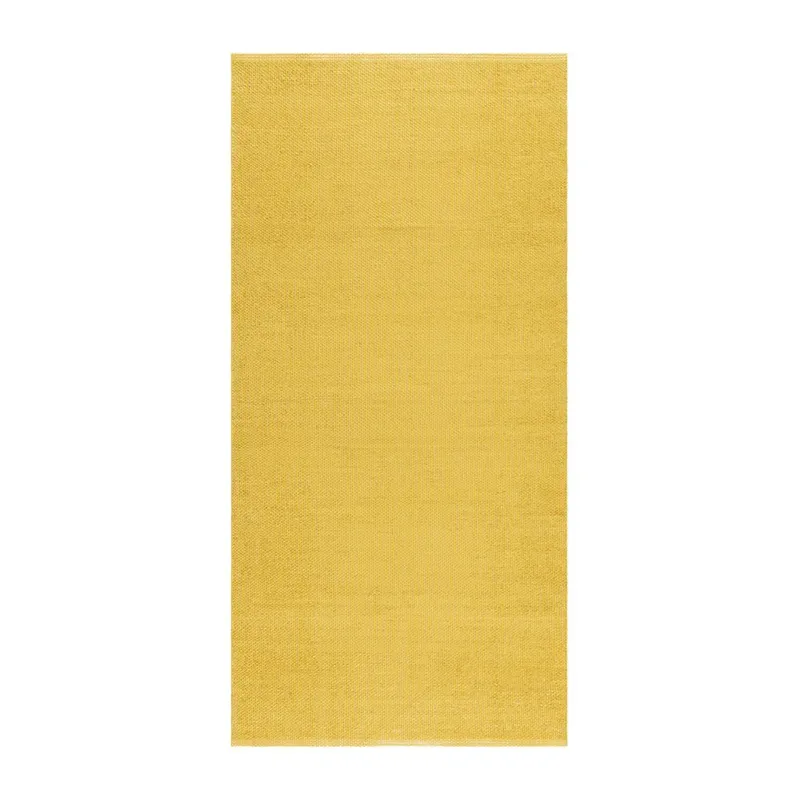 Plastmatta Hilma Plain, 70x250 cm, Gul
