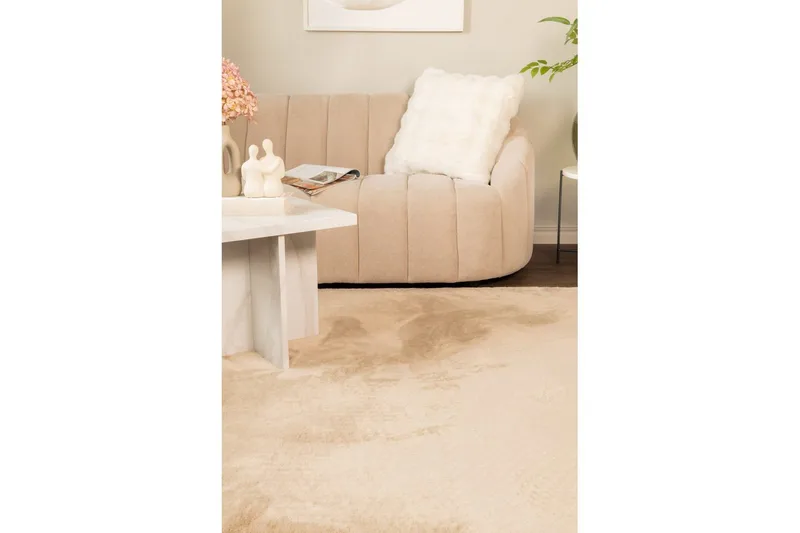 Relax Rektangulär Ryamatta & Luggmatta 140x200 cm - Taupe - Textil & mattor - Mattor - Modern matta - Ryamatta & luggmatta