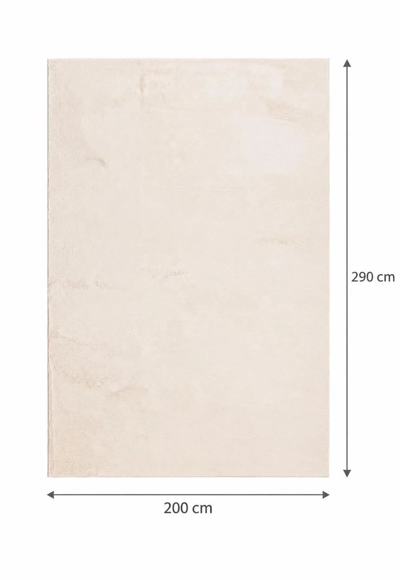 Relax Stor Rektangulär Ryamatta & Luggmatta 200x290 cm - Beige - Textil & mattor - Mattor - Modern matta - Ryamatta & luggmatta