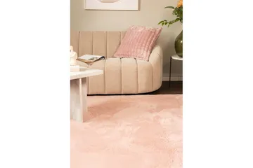 Relax Stor Rektangulär Ryamatta & Luggmatta 240x340 cm - Rosa - Textil & mattor - Mattor - Modern matta - Ryamatta & luggmatta
