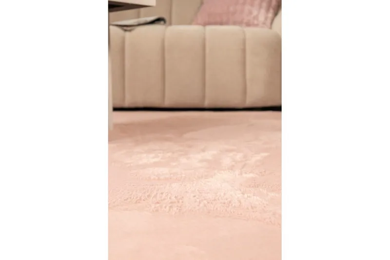 Relax Stor Rektangulär Ryamatta & Luggmatta 240x340 cm - Rosa - Textil & mattor - Mattor - Modern matta - Ryamatta & luggmatta