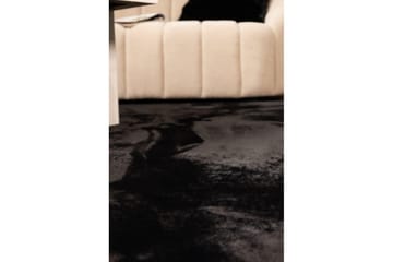 Relax Stor Rektangulär Ryamatta & Luggmatta 240x340 cm - Svart - Textil & mattor - Mattor - Modern matta - Ryamatta & luggmatta