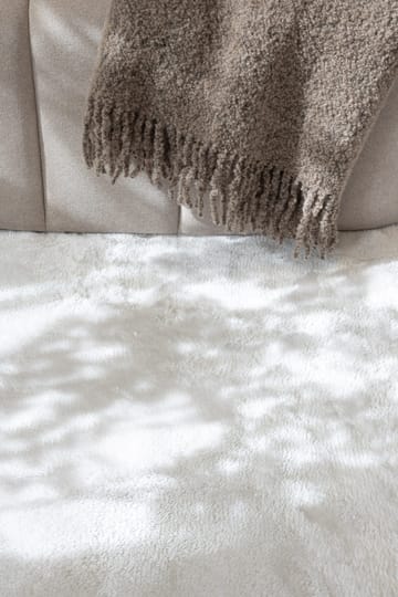 Cozy Ryamatta 160 cm Rund - Vit - Textil & mattor - Mattor - Modern matta - Ryamatta & luggmatta