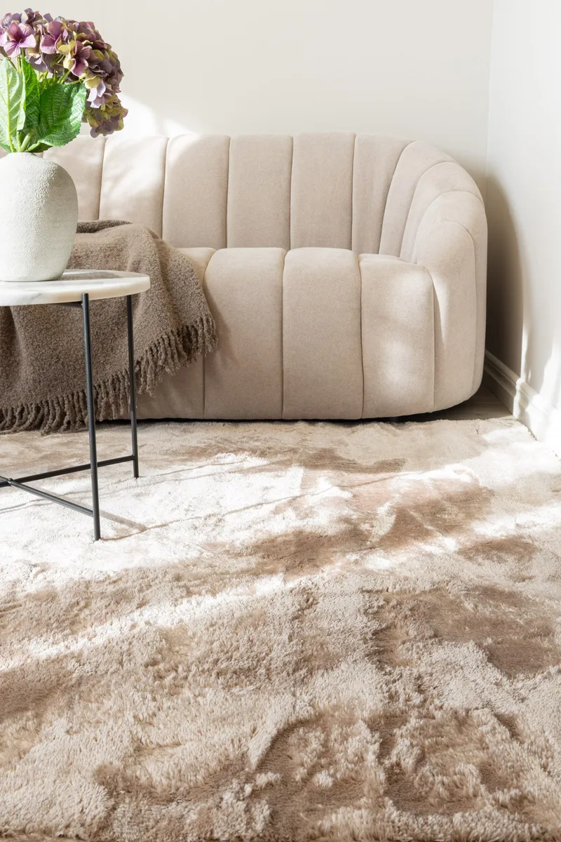 Cozy Ryamatta 200x290 cm Rektangulär - Linne - Textil & mattor - Mattor - Modern matta - Ryamatta & luggmatta
