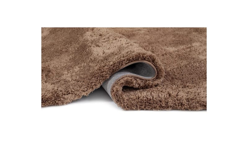 Ryamatta Royal Deluxe Rund - 160x160 cm, Mocca - Textil & mattor - Mattor - Modern matta - Ryamatta & luggmatta