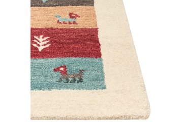 Sarilar Ryamatta 160x230 cm - Röd - Textil & mattor - Mattor - Modern matta - Ullmatta