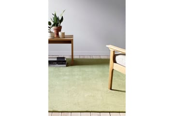 Satine Matta 80x300 cm Grön - Vm Carpet - Textil & mattor - Mattor - Modern matta - Ryamatta & luggmatta