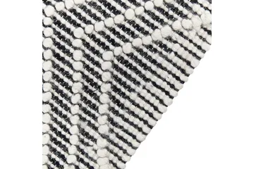 Savuca Ullmatta 160x230 cm - Svart/Vit - Textil & mattor - Mattor - Modern matta - Ullmatta