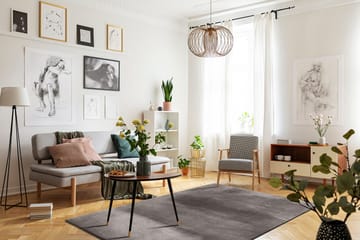 Cozy Ryamatta 240x340 cm Rektangulär - Grå - Textil & mattor - Mattor - Modern matta - Ryamatta & luggmatta