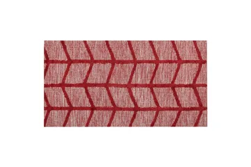Sivas Bomullsmatta 80x150 cm - Röd - Textil & mattor - Mattor - Modern matta - Bomullsmatta