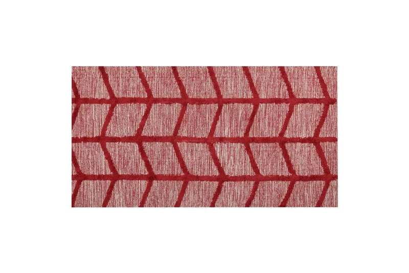 Sivas Bomullsmatta 80x150 cm, Röd