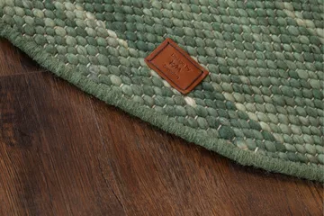 Skagen Ullmatta 200 cm Rund - Grönmelange - Textil & mattor - Mattor - Modern matta - Ullmatta