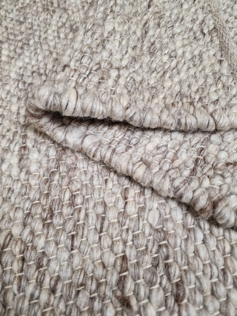 Skagen Ullmatta 200 cm Rund - Naturmelange - Textil & mattor - Mattor - Modern matta - Ullmatta