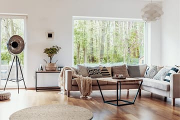Skagen Ullmatta 200 cm Rund - Naturmelange - Textil & mattor - Mattor - Modern matta - Ullmatta