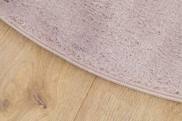 Soft Wiltonmatta 200 cm Rund - Rosa - Textil & mattor - Mattor - Modern matta - Wiltonmattor