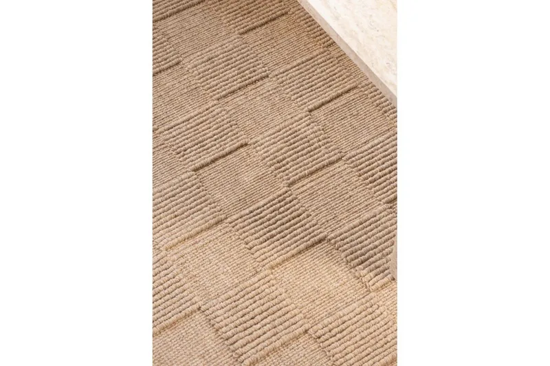 Sydney Ullmatta 200x200 cm - Beige - Textil & mattor - Mattor - Modern matta - Ullmatta