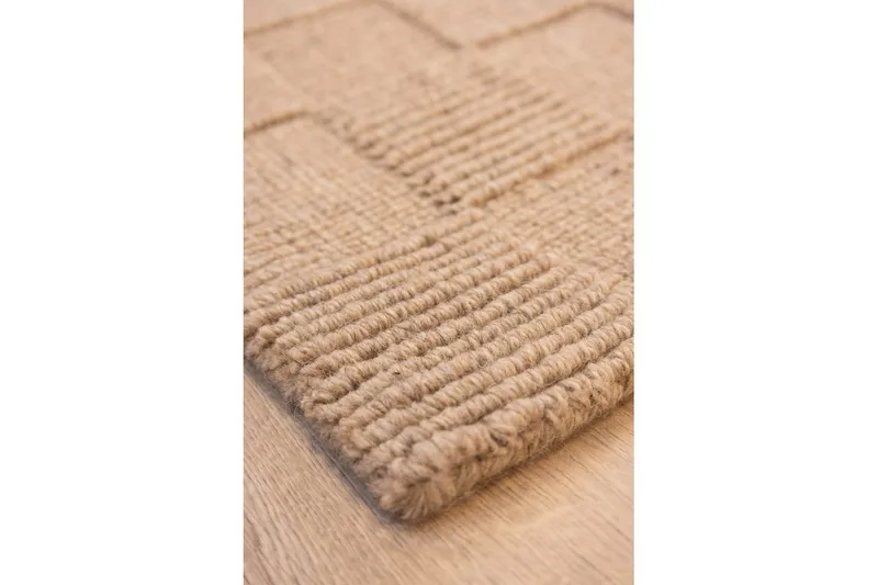 Sydney Ullmatta 200x200 cm - Beige - Textil & mattor - Mattor - Modern matta - Ullmatta