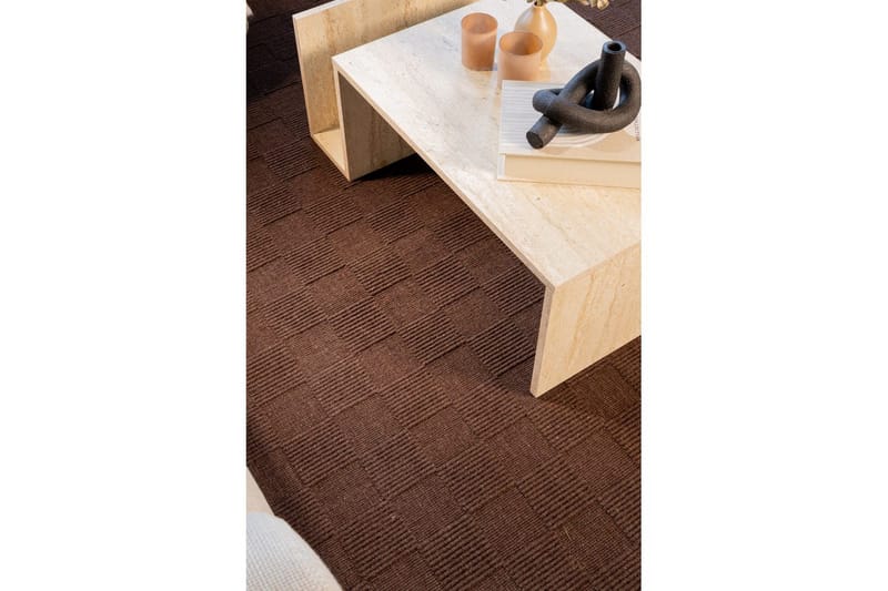 Sydney Ullmatta 200x200 cm - Brun - Textil & mattor - Mattor - Modern matta - Ullmatta