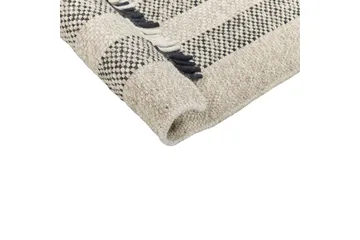 Tacettin Ullmatta 140x200 cm - Svart/Vit - Textil & mattor - Mattor - Modern matta - Ullmatta