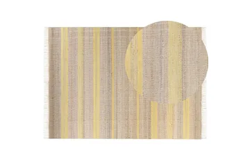 Talpur Jutematta 160x230 cm - Gul - Textil & mattor - Mattor - Modern matta - Sisalmattor