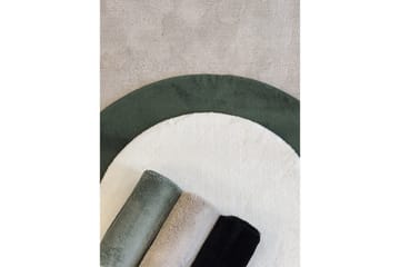 Tvättbar Matta Soft Rund - 240x240 cm, Melerad Linne - Textil & mattor - Mattor - Modern matta - Ryamatta & luggmatta