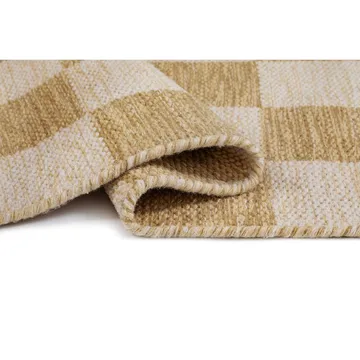 Ullmatta Chessie Kvadrat - 200x200 cm, Ockragul - Textil & mattor - Mattor - Modern matta - Ullmatta