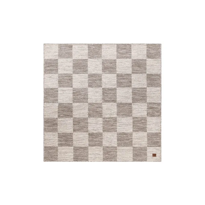 Ullmatta Chessie Kvadrat, 250x250 cm, Grå