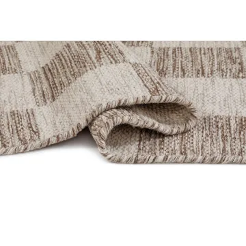 Ullmatta Chessie Kvadrat - 300x300 cm, Mörklinne - Textil & mattor - Mattor - Modern matta - Ullmatta