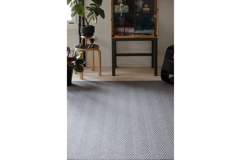 Elsa Matta 80x300 cm Grå - Vm Carpet - Textil & mattor - Mattor - Modern matta - Ullmatta