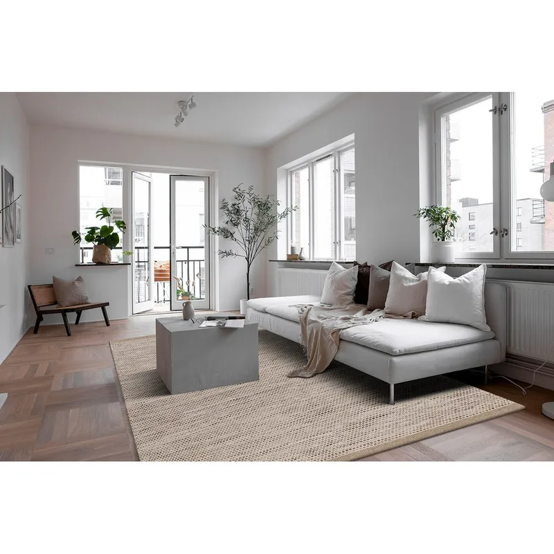 Ullmatta Gotti - 200x300 cm, Nature - Textil & mattor - Mattor - Modern matta - Ullmatta