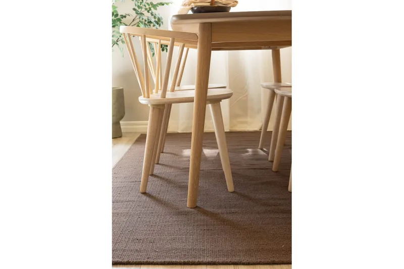 Ullmatta Molly - 250x250 cm, Chocolate brown - Textil & mattor - Mattor - Modern matta - Ullmatta