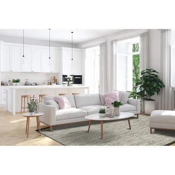 Ullmatta Torsby - 200x300 cm, Olivgrön - Textil & mattor - Mattor - Modern matta - Ullmatta