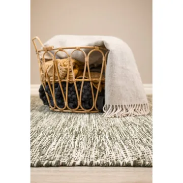 Ullmatta Torsby - 240x340 cm, Olivgrön - Textil & mattor - Mattor - Modern matta - Ullmatta