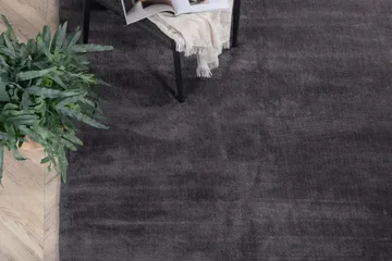 Undra Viskos-look Matta 250x350 - Mörkgrå - Textil & mattor - Mattor - Modern matta - Viskosmatta & konstsilkesmatta