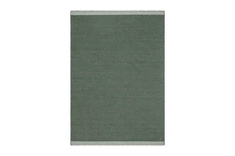 Vaxholm Ullmatta 140x200 cm Rektangulär, Grön