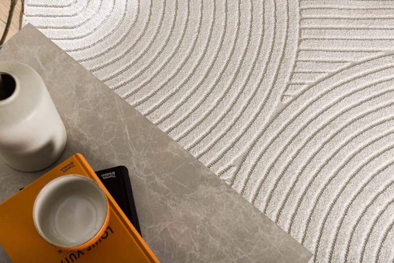 Vince Wiltonmatta 240x340 cm Rektangulär - Vit - Textil & mattor - Mattor - Modern matta - Wiltonmattor