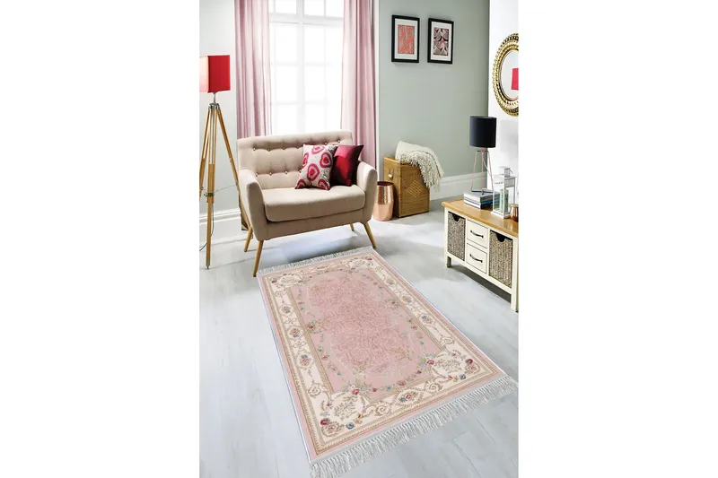 Homefesto Matta 80x150 cm - Multifärgad/Sammet - Textil & mattor - Mattor - Orientaliska mattor