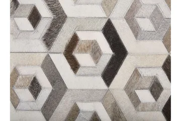 Tavak Matta 140x200 cm - Läder/Beige/Brun - Textil & mattor - Mattor - Orientaliska mattor - Patchwork matta