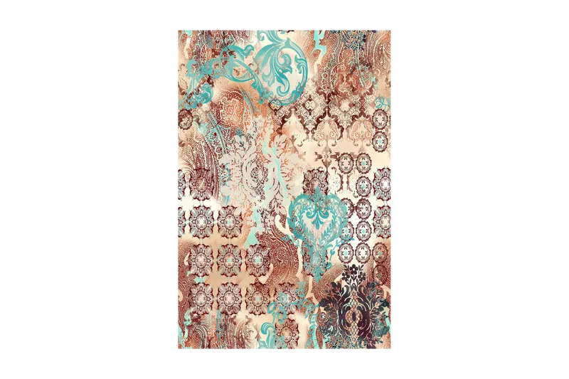 Bedriye Entrematta 80x200 cm, Flerfärgad