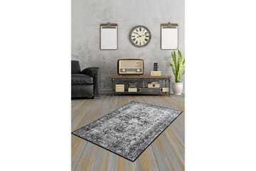 Hannabel Matta 80x150 cm - Svart/Sammet - Textil & mattor - Mattor - Små mattor