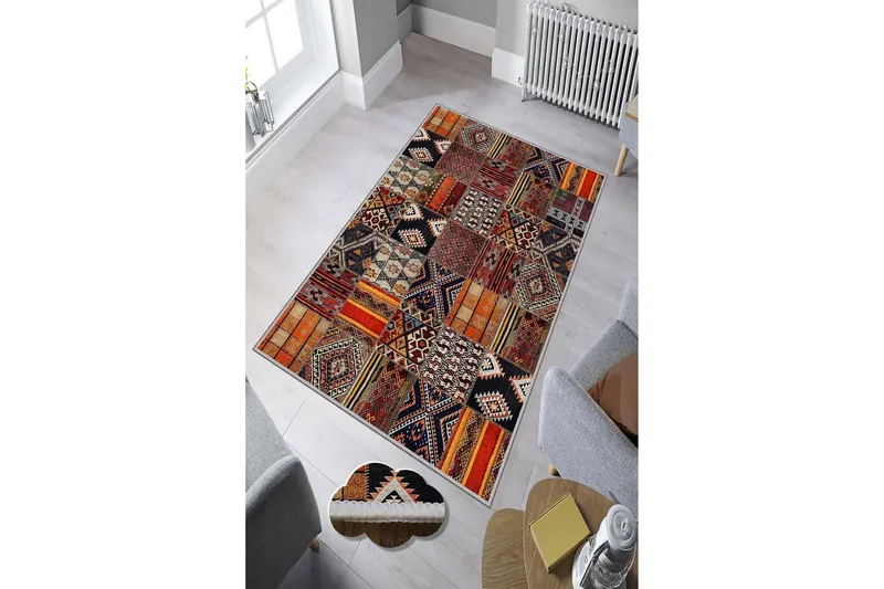 Homefesto Matta 80x120 cm, Multifärgad
