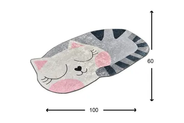 Okinaneko Matta 60x100 cm - Flerfärgad/Sammet - Textil & mattor - Mattor - Små mattor