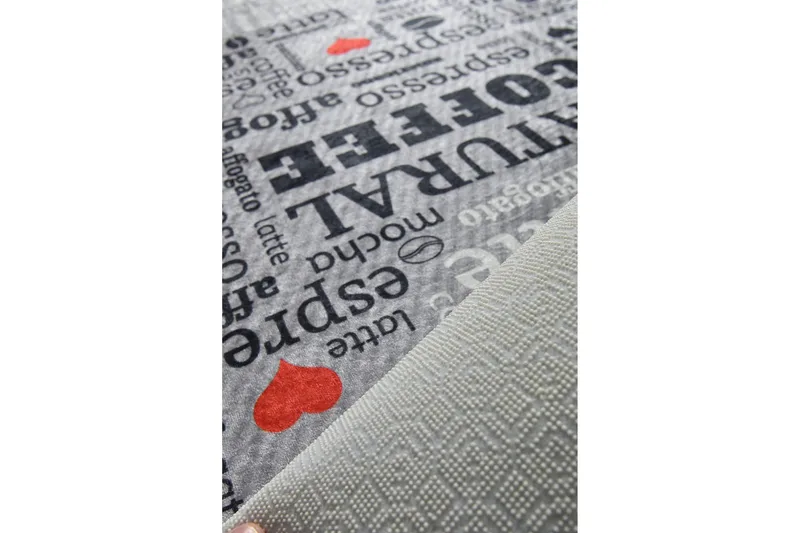 Tugrul Entrematta 80x200 cm - Grå/Sammet - Textil & mattor - Mattor - Dörrmatta & hallmatta