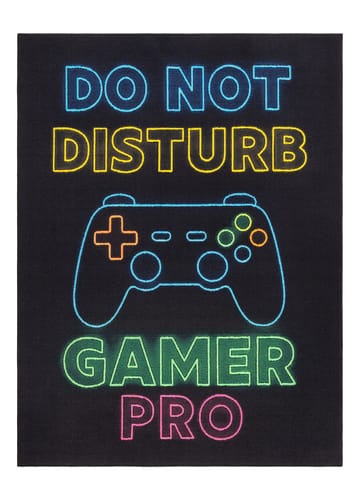 Maskinvävd Matta Play Gamer 120x160 cm - svart - Textil & mattor - Mattor - Specialmatta - Gamingmatta
