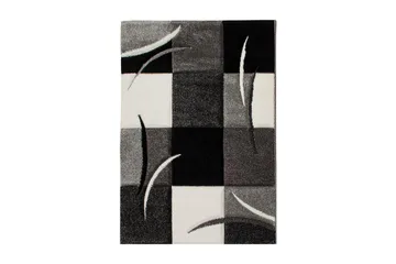 London Patch Friezematta 200x290 - Svart - Textil & mattor - Mattor - Modern matta - Wiltonmattor